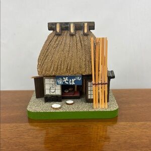 Miniature Japanese soba noodle shop